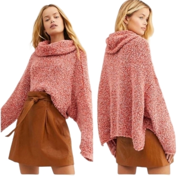 NEW Free People BFF Cowl Neck Sweater - Picture 3 of 12